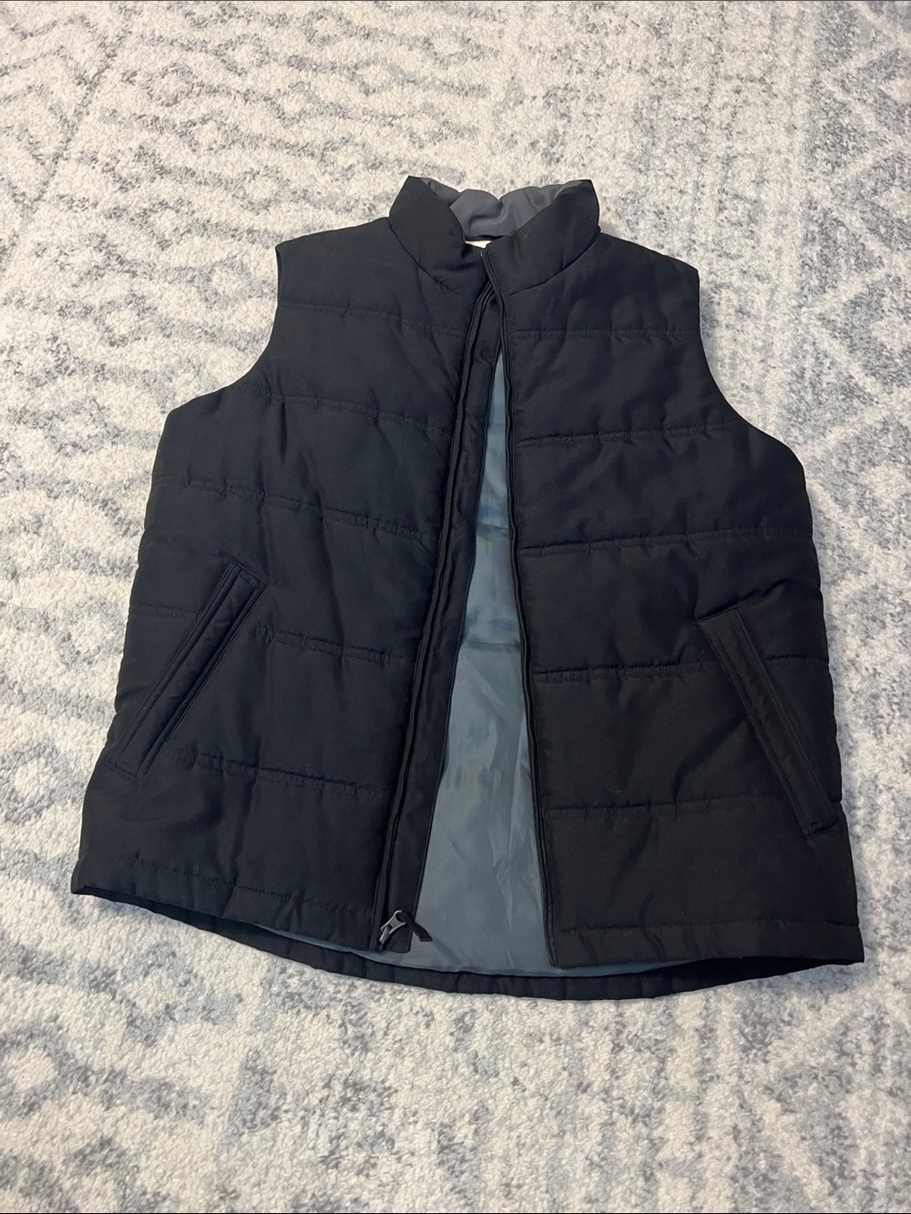 Weatherproof Vintage Black Quilted Jacket Interior Label